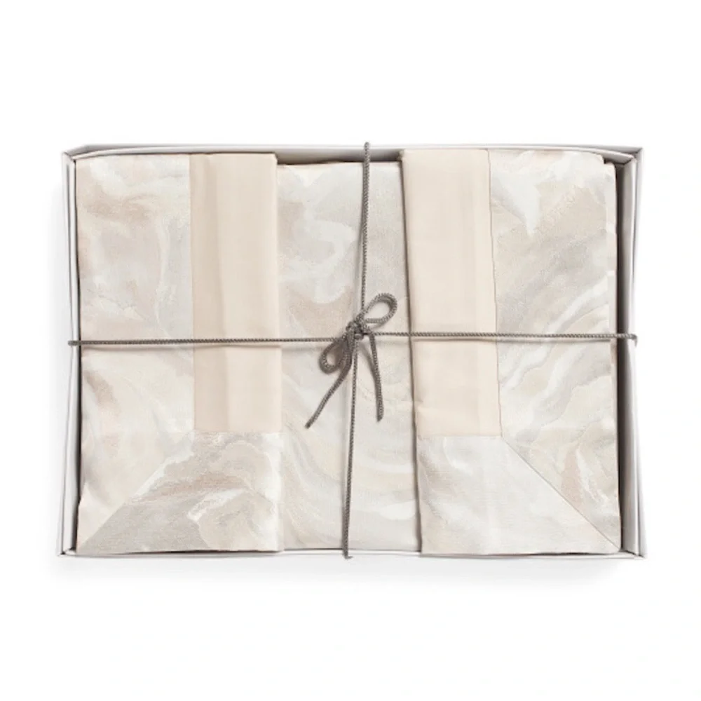 La Perla King Duvet Cover Shams 3 Piece Set